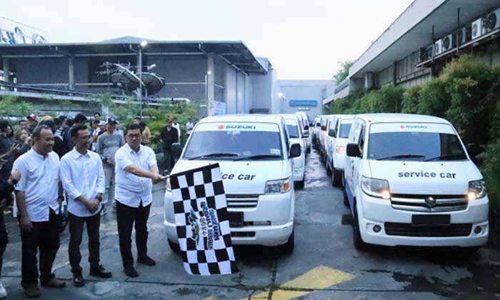 Suzuki Siapkan Bengkel Siaga di 66 Titik Sumatera-Jawa-Bali bagi Pemudik Mobil dan Motor