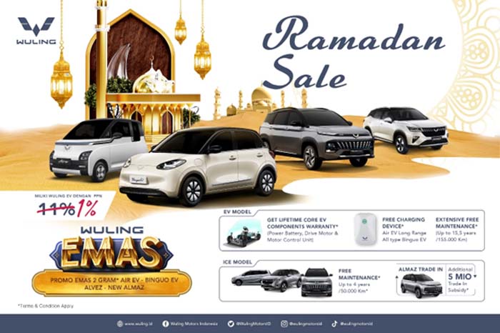 Sambut Bulan Suci 2024, Wuling Gelar Program ‘Ramadan Sale’