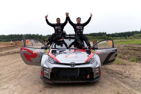 Baru Tiba, GR Yaris Rally2 Langsung Sabet Podium I Kejurnas Sprint Rally 2025 Seri ke-3