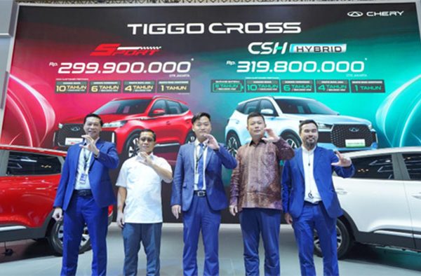 Chery TIGGO Cross CSH Hybrid & Sport 1.5T Resmi Meluncur di GIIAS 2025