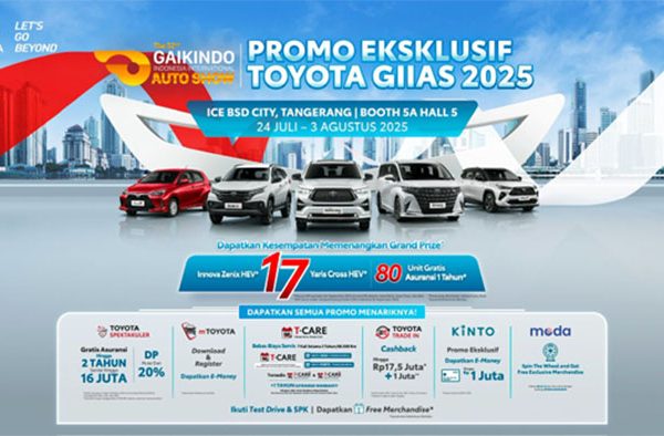 Meriahkan GIIAS 2025, Toyota Hadirkan Promo dan Layanan dengan Banyak Keuntungan